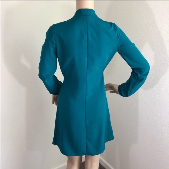 Amanda Uprichard Tie-Front Long Sleeve Dress - Picture 4 of 4